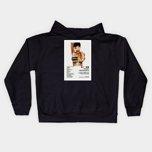 Rihanna Kids Hoodie by teeteet